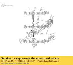 Ici, vous pouvez commander le dispositif de démarrage auprès de Piaggio Group , avec le numéro de pièce CM146201: