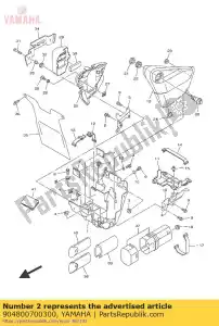 yamaha 904800700300 ilhó - Lado inferior