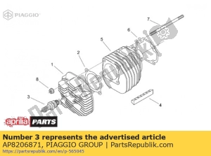 aprilia AP8206871 ?wieca zap?onowa br8hs - Dół