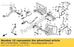 Aqui você pode pedir o ficar, r. Guarda-lamas externo em Honda , com o número da peça 80123HN1000: