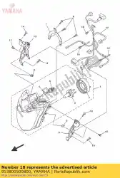 bout, socket van Yamaha, met onderdeel nummer 913800500800, bestel je hier online: