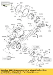 Here you can order the rivet vn1700b9f from Kawasaki, with part number 920390083: