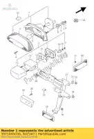 3571045C00, Suzuki, Lampada, rr combi suzuki gsf vx 400 800 1990 1991 1992 1993 1994 1996, Nuovo