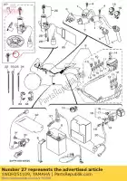 1WDH251109, Yamaha, Llave en blanco yzf-r3 mt-03 yamaha yzfr3a yzfr3 yzfr3h movistar yzfr3aj yzf320a yzfr3l yz320al yzfr3m yzf3 300 320 , Nuevo