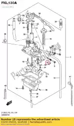 Here you can order the washer,throttle from Suzuki, with part number 1329135010: