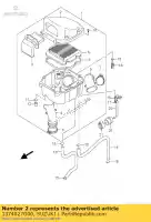 1374027G00, Suzuki, cap comp, air cl suzuki dl vstrom  u3 a aue ue au3 dl650 v strom dl650a 650 , Nouveau