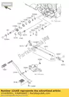 131650001, Kawasaki, pal vn2000-a1h kawasaki vn vulcan 1700 2000 2004 2005 2006 2008 2009 2010 2011 2012 2013 2014 2015 2016, Nieuw