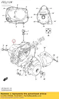 1134114H00, Suzuki, os?ona, sprz?g?o suzuki dr z70 drz70 70 , Nowy