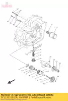 3Y1133100100, Yamaha, conjunto de rotor 1 yamaha  yfm yxr 400 450 2000 2001 2002 2003 2004 2005 2006 2007 2008 2009 2010 2011 2012 2013 2014 2015 2016 2018 2019 2020 2021, Novo