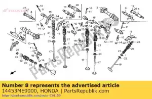 Honda 14453ME9000 shaft c,rocker - Bottom side