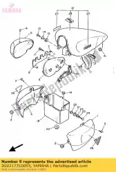 Qui puoi ordinare coperchio, lato 3 da Yamaha , con numero parte 2GV217310093: