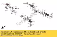 50715KEBG00, Honda, Bar, r. krok pasa?era honda ca rebel  cmx c ca125 cmx250c 125 250 , Nowy