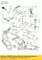 180201307, Kawasaki, Schot ksv700-a1 kawasaki kfx 700 2004 2005 2006 2007 2008 2009 2011, Nieuw