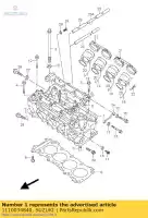 1110034840, Suzuki, headset, cilinder suzuki gsx r 600 1997 1998 1999 2000, Nieuw