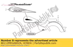 geen beschrijving beschikbaar op dit moment van Honda, met onderdeel nummer 80112MEGA80ZA, bestel je hier online: