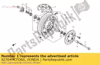 42704MCFD60, Honda, peso, equilibrio (10g) honda (l) japanese domestic / nc29-100 cb cbf cbr f (j) portugal / kph fjs gl nes nt ntv pes r (g) japan mc16-100 r (r) japan r nc21-100 (g) japan r2 (t) japan riii nc24-102 (j) japan rvf sh st vf vfr vt vtr vtx xl 125 150 250 400 450 500 600 650 750 800 , Nuovo