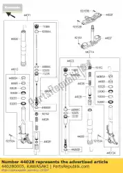 Tutaj możesz zamówić spr?? Yna wide? Prowadz? Cych zx1000jbf od Kawasaki , z numerem części 440280005: