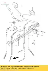 Qui puoi ordinare avviatore per cavo da Suzuki , con numero parte 5841020F00: