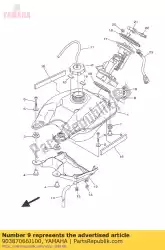 Aquí puede pedir collar (36r) de Yamaha , con el número de pieza 90387066J100: