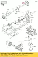 132160020, Kawasaki, gear-comp, bomba de aceite, 41t zr1000b kawasaki  klz z zx 750 900 1000 2007 2008 2009 2010 2011 2012 2013 2014 2015 2016 2017 2018 2019 2020 2021, Nuevo