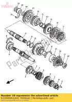 933999993300, Yamaha, Bearing(1wg) yamaha fzr genesis fzrrr 600 400, New