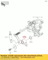 132360096, Kawasaki, lever-comp, rempedaal kawasaki zzr  b d f performance sport a zx1400 c e abs h j zzr1400 ninja zx14r brembo ohlins 1400 , Nieuw