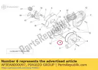 AP3EAN000097, Piaggio Group, joint aprilia sr 50 2000 2001 2002 2003 2004, Nouveau