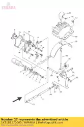 Ici, vous pouvez commander le joint 2 auprès de Yamaha , avec le numéro de pièce 1KT181570000: