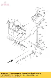 yamaha 1KT181570000 joint 2 - La partie au fond