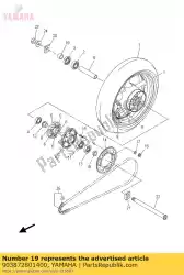 Ici, vous pouvez commander le collier auprès de Yamaha , avec le numéro de pièce 903872801400: