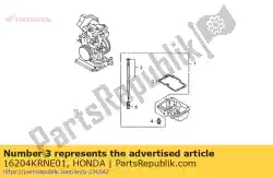 Tutaj możesz zamówić zestaw igie?, jet od Honda , z numerem części 16204KRNE01: