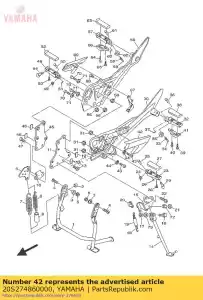 yamaha 20S274860000 dekking 1 - Onderkant