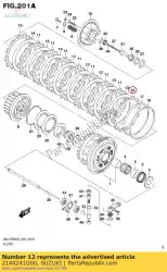 Qui puoi ordinare disco, frizione dr da Suzuki , con numero parte 2144241G00: