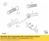 61317710226, BMW, commutateur combiné r.abs / htd hndgrp / cont.light (jusqu'à 12/2002) bmw  1150 1999 2000 2001 2002 2003 2004 2005, Nouveau