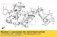 17503GE2760, Honda, caoutchouc a, partie supérieure du réservoir de carburant honda nsr s (p) netherlands / bel 50 1989 1993 1994, Nouveau