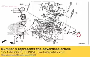 Honda 12217MBG000 ko?nierz 25mm - Dół