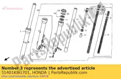 Ici, vous pouvez commander le printemps, fr. Fourchette (showa) auprès de Honda , avec le numéro de pièce 51401KBG701: