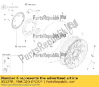 85227R, Piaggio Group, disco freno posteriore moto-guzzi bellagio breva breva v ie griso griso s e griso v ie norge norge polizia berlino sport stelvio zgulps01, zgulpt00, zgulps03 zgulsg01 zgulsu02 zgulze00, zgulzg00, zgulzu01 850 940 1100 1200 2005 2006 2007 2008 2009 2011 2014 2015 2016 2017, Nuovo