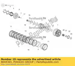 Here you can order the washer 31x44x0. 9 from Piaggio Group, with part number B044365: