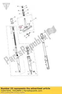 triumph T2047044 tapschroef m10 x 30 s/s - Onderkant