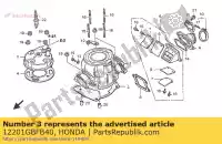 12201GBFB40, Honda, head, cylinder honda cr 85 2005 2006 2007, New