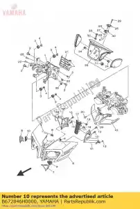 yamaha B672846H0000 talerz, 4 - Dół