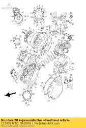 dop, starter idl van Suzuki, met onderdeel nummer 1138224F00, bestel je hier online: