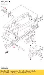 suzuki 6126203B01 tappo parapolvere, perno forcellone - Il fondo