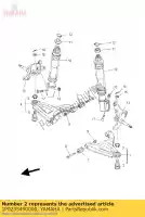 1P0235490000, Yamaha, Kogelgewricht 1 yamaha yfm 250 2002 2003 2004 2005 2006 2007 2008, Nieuw