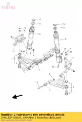 Tutaj możesz zamówić przegub kulowy 1 od Yamaha , z numerem części 1P0235490000: