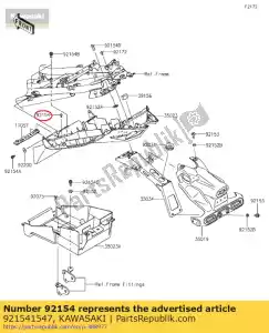 kawasaki 921541547 ?ruba, nasadka, 5x10 en650aff - Dół