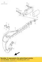 1433003B00, Suzuki, body,muf,2nd suzuki rm  l rm80 rm85 sw lw 80 85 , New