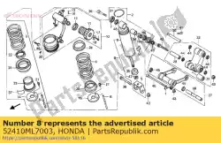 Aquí puede pedir no hay descripción disponible en este momento de Honda , con el número de pieza 52410ML7003: