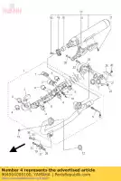 904504000100, Yamaha, slangklem assy yamaha xvs 950 2009 2010 2011 2012, Nieuw